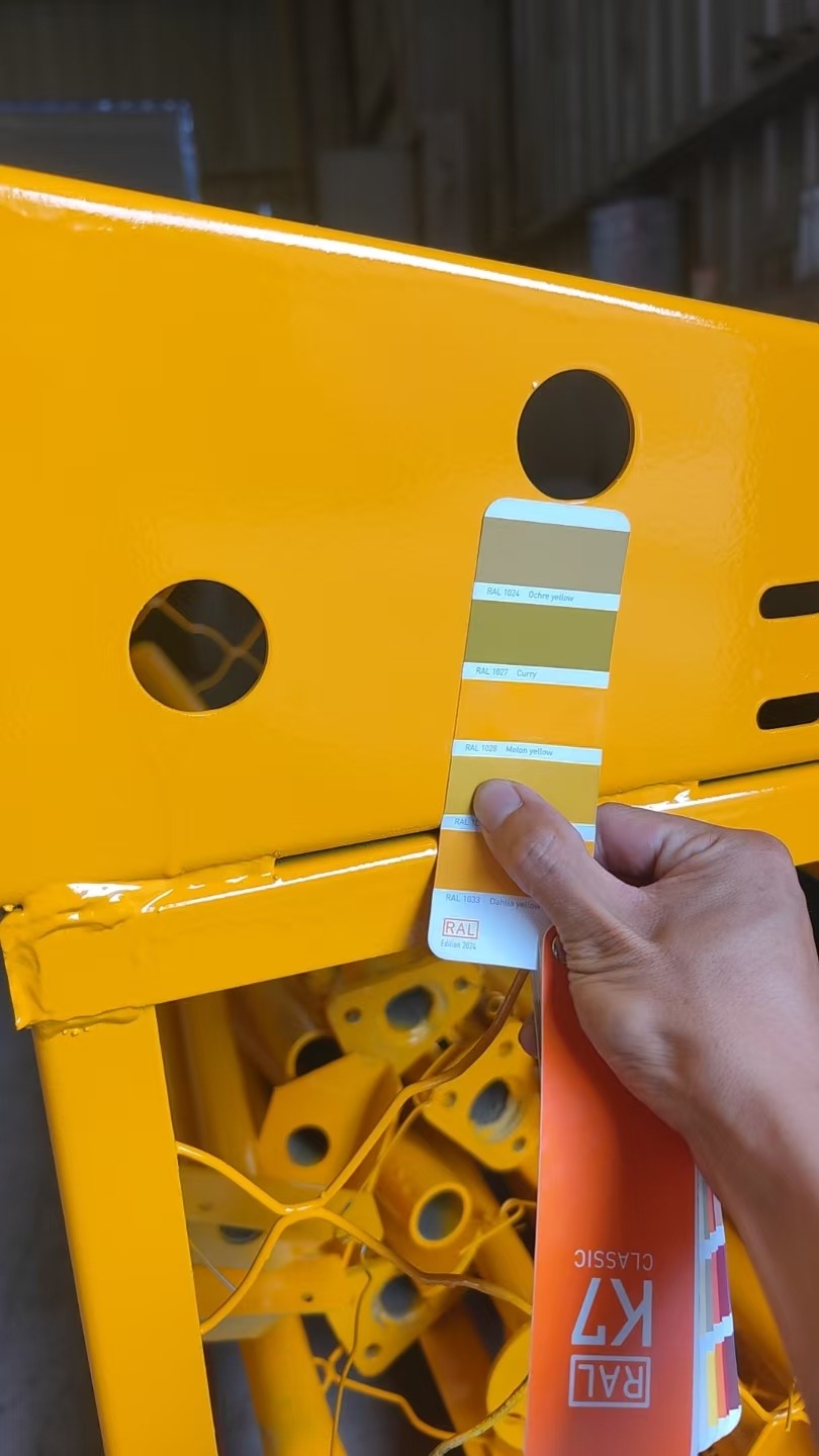 8-Axle Lowbed Trailer Manufacturing Update: Welding and Paint Selection
