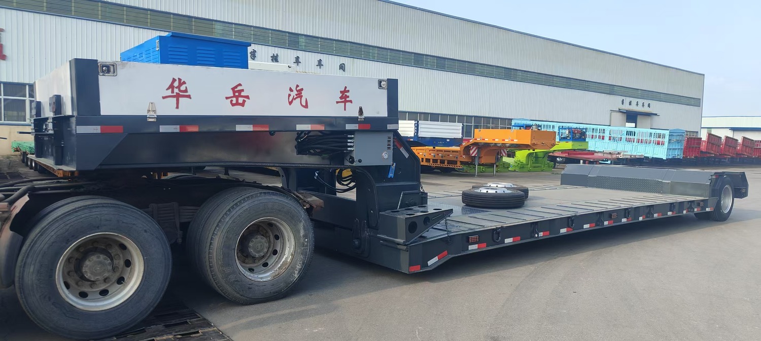 40-Ton 2-Axle Detachable Gooseneck Trailer Overview