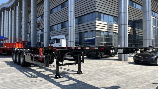 4-Axle-Flatbed-Trailer
