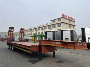 4-Axle Low-Bed Trailer